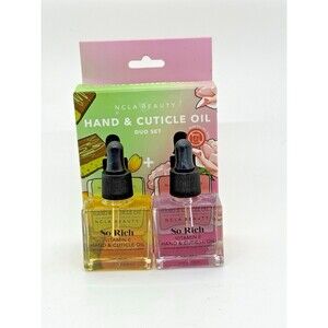 NCLA Beauty Hand & Cuticle Oil Duo Set Dubai Chocolate and Rosewater New